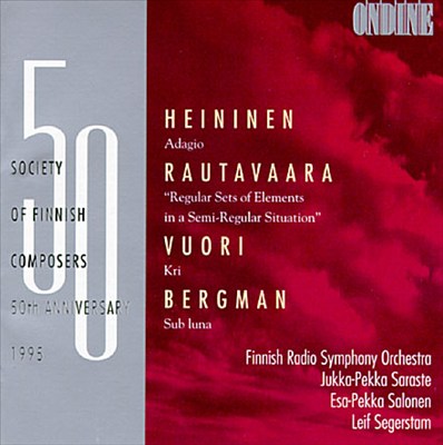 Society of Finnish Composers 50th Anniversary (1995): Finnish Radio Symphony Orchestra; Jukka-Pekka Saraste; Esa-Pekk