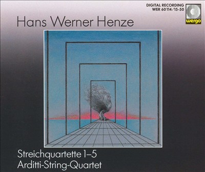 Hans Werner Henze: Streichquartett 1-5