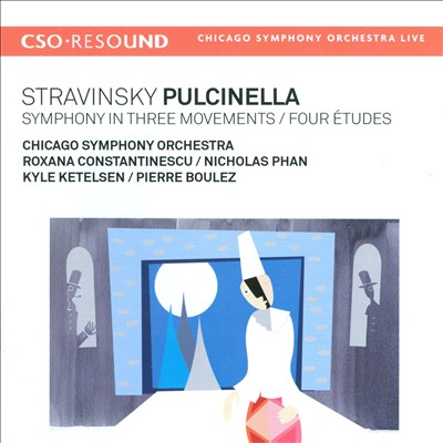 Stravinsky: Pulcinella; Symphony in Three Movements; Four Études