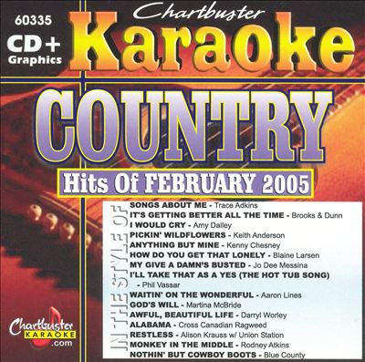 Chartbuster Karaoke: Country Hits February 2005