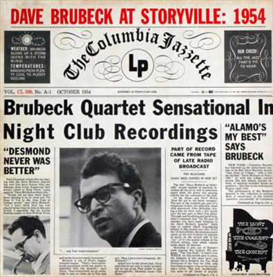 Dave Brubeck at Storyville: 1954