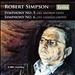 Robert Simpson: Symphony No. 5; Symphony No. 6