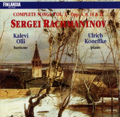 Rachmaninov: Complete Songs, Vol.1