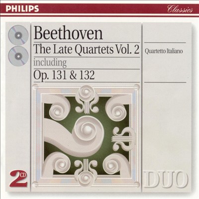 Beethoven: Late Quartets, Vol. 2