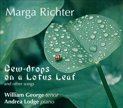 Dew-drops on a Lotus Leaf, for voice & piano 