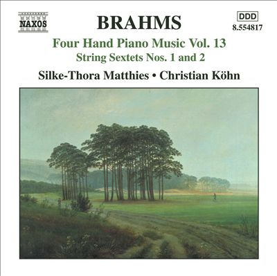 Brahms: Four Hand Piano Music, Vol. 13