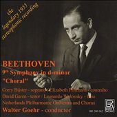 Beethoven: 9th Symphony in D-Minor "Choral"