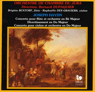 Haydn: Flute Concerto / Divertissement / Violin Concerto