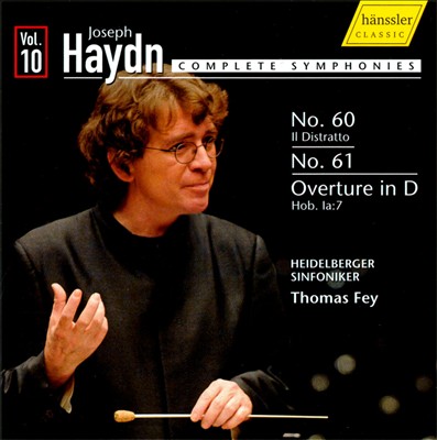 Haydn: Symphonies No. 60 and No. 61; Overture in D