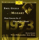 Mozart: Piano Concerto No. 27; Concerto for 2 Pianos