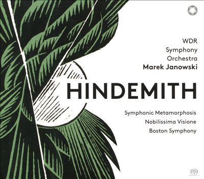 Hindemith: Symphonic Metamorphosis; Nobilissima Visione; Boston Symphony