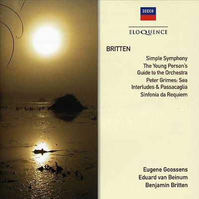 Britten: Simple Symphony; Four Sea Interludes