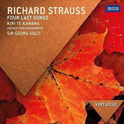 Richard Strauss: Four Last Songs [Virtuoso Series]