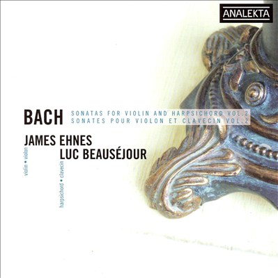 Bach: Sonatas for Violin and Harpsichord, Vol. 2