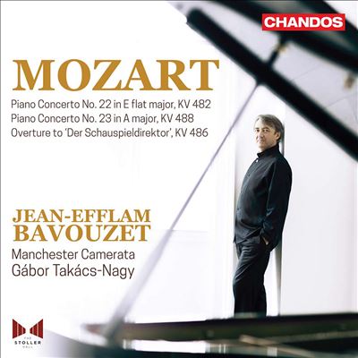 Mozart: Piano Concerto No. 22, KV 482; Piano Concerto No. 23, KV 488; Overture to 'Der Schauspieldirektor', KV 486
