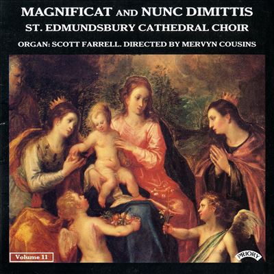 Magnificat & Nunc Dimittis for men's chorus & organ in D minor