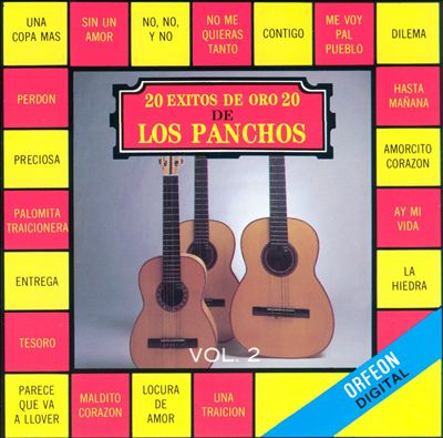 20 Exitos de Oro de los Panchos, Vol. 2