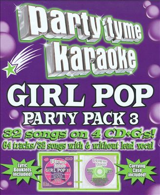 Party Tyme Karaoke: Girl Pop Party Pack, Vol. 3