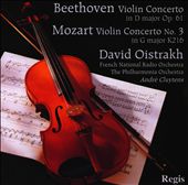 Beethoven: Violin Concerto; Mozart: Violin Concerto No. 3