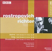 Brahms, Grieg, Shostakovich: Cello Sonatas