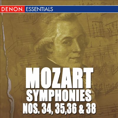 Mozart: Symphonies, Vol. 7: Nos. 34, 35, 36 & 38