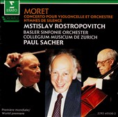 Moret: Concerto pour violoncelle et orchestre; Hymnes du silence