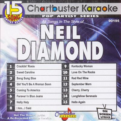 Chartbuster Karaoke: Neil Diamond [15 Tracks]