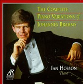 The Complete Piano Variations of Johannes Brahms