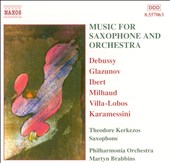 Music for Saxophone and Orchestra