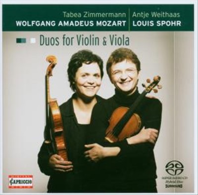 W.A. Mozart: Duos for Violin & Viola