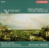 Mozart: Horn Concerti Nos. 1-4; Concert Rondo in E flat major