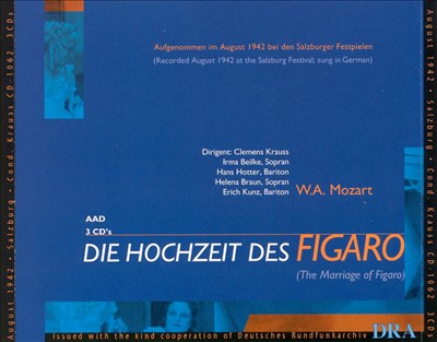 Le nozze di Figaro (The Marriage of Figaro), opera, K. 492