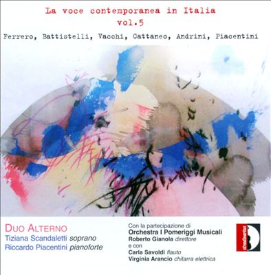 La Voce Contemporanea in Italia, Vol. 5: Ferrero, Battistelli, Vacchi, Cattaneo, Andrini, Piacentini