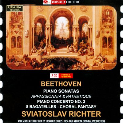 Beethoven: Piano Sonatas Appassionata & Pathetique; Piano Concerto No. 3; 8 Bagatelles