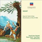 Mozart: Duos for Violin & Viola; Divertimento in E flat, KV 563