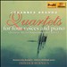 Brahms: Quartets for four voices and piano