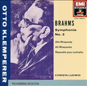Brahms: Symphonie No. 2; Alto Rhapsody [Limited Edition]