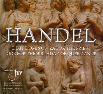 Dixit Dominus, hymn for soloists, chorus & orchestra in G minor, HWV 232