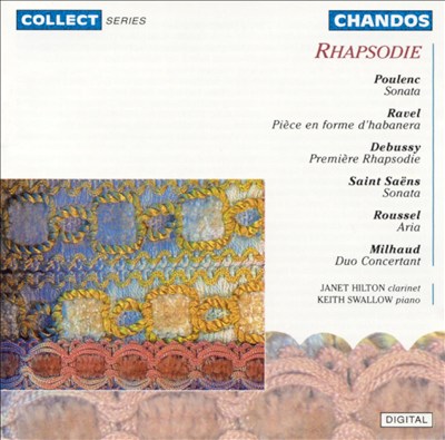 Rhapsodie: French Music for Clarinet & Piano