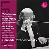 Tchaikovsky: Symphony No. 4; Mussorgsky: A Night on the Bare Mountain; Prokofiev: The Love for Three Oranges Suite