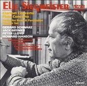 Elie Siegmeister: Clarinet Concerto; Flute Concerto; Sextet for Brass & Percussion; Theater Set