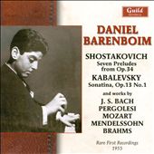 Daniel Barenboim: The Early Recordings