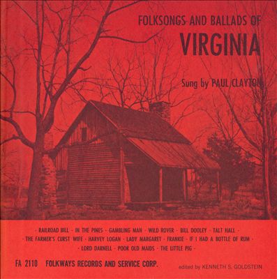 Folksongs and Ballads of Virginia
