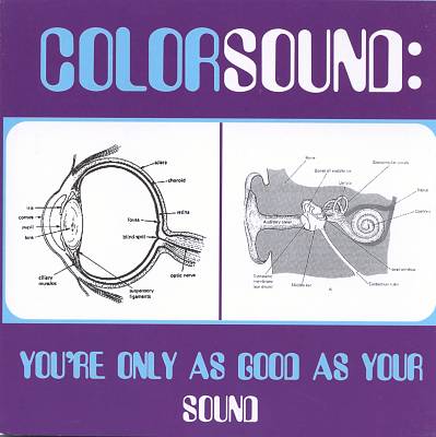 You're Only as Good as Your Sound