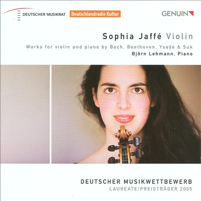 Works for Violin & Piano by Bach, Beethoven, Ysaÿe & Suk