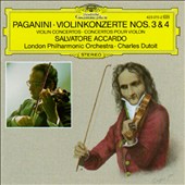 Paganini: Violin Concertos Nos.3 & 4