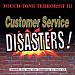 Customer Service Disasters