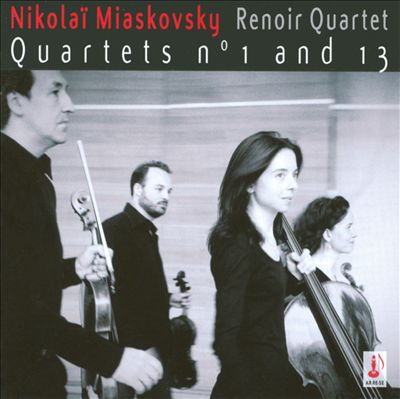 Miaskovsky: String Quartets Nos. 1 & 13