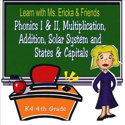 Learn with Ms. Ericka & Friends: Phonics I & II, Multiplication, Addition, Solar System