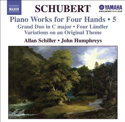 Ländler (4) for piano, 4 hands, D. 814